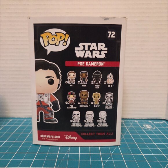 Funko POP Star Wars Poe Dameron Walmart 72 Vinyl Figure - Picture 3 of 6